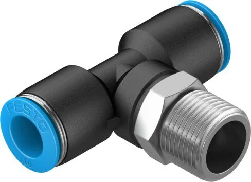 FESTO 153113 — Тройник с цанговым зажимом QST-3/8-10 Festo (153113)