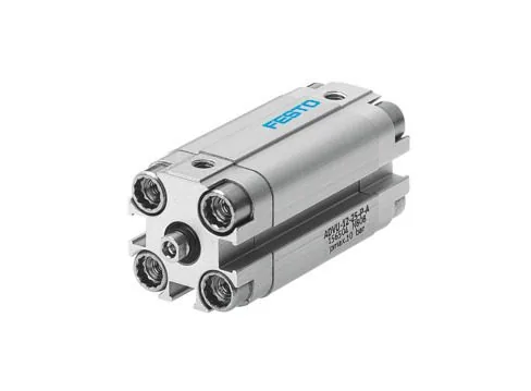 FESTO 156508 — Пневмоцилиндр Festo 156508 ADVU-16-10-P-A штоковый двусторонний 10мм 1.2...10бар алюминий