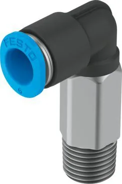 FESTO QSMLL-1/8-6 — Штуцер цанговый угловой удлиненный