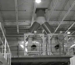 LTA Lufttechnik E 1600-2 — Электростатическая установка СОЖ для групповой/централизованной вытяжки, двухступенчатая
