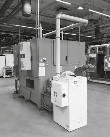 LTA Lufttechnik Md 90-MPCIP — Механический фильтр пыли и дыма, механико-пневматическая очистка