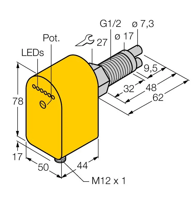 TURCK 6870457 — Датчик потока